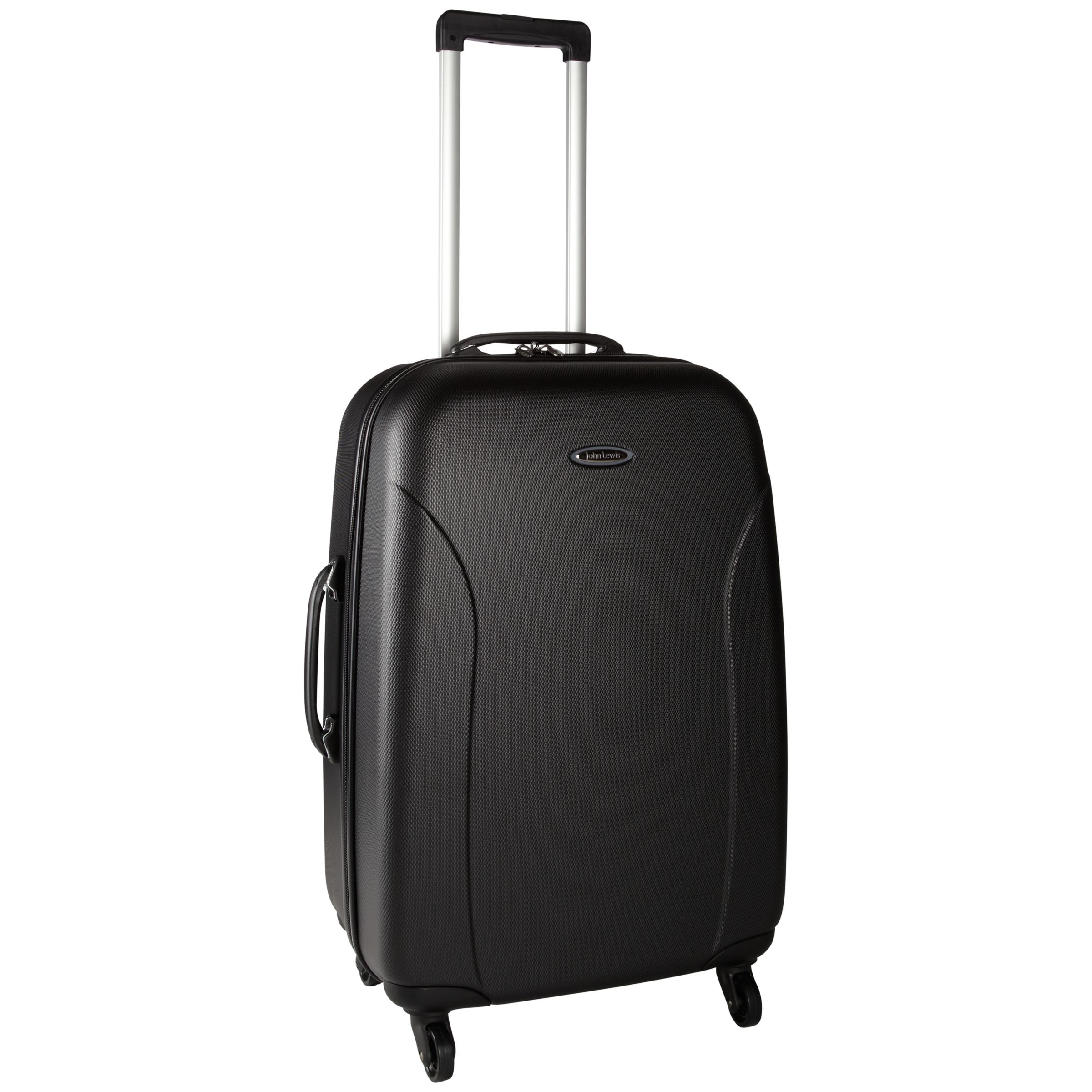 John Lewis Value II 4-Wheel Hard Suitcase, Graphite