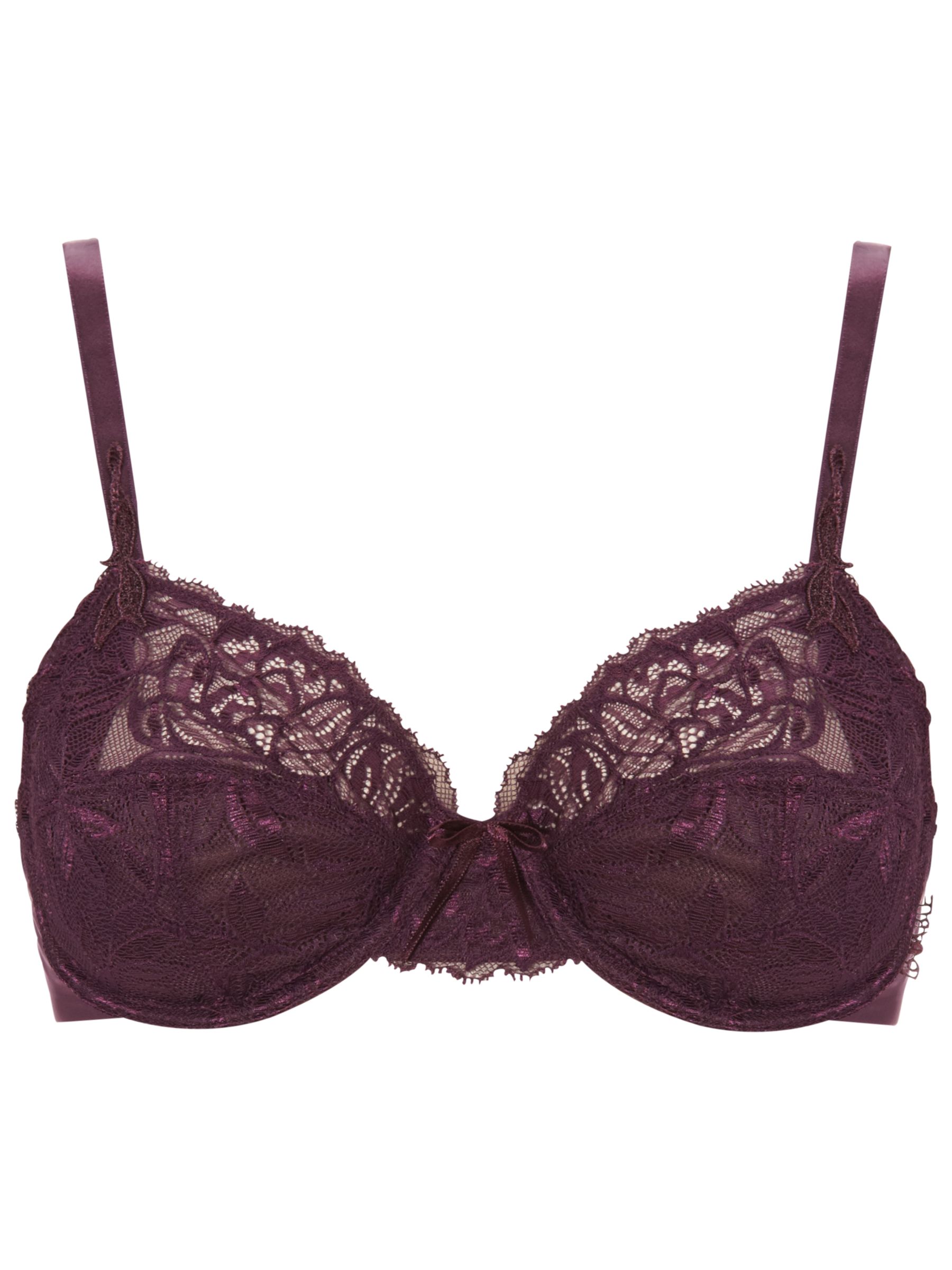 Lovable Stylish Woman Underwired Bra, Purple