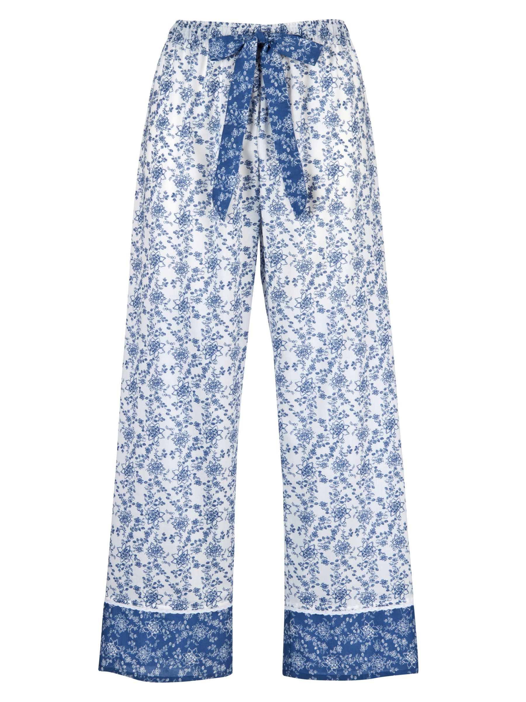 Cyberjammies China Blue Pyjama Bottoms, Blue/White