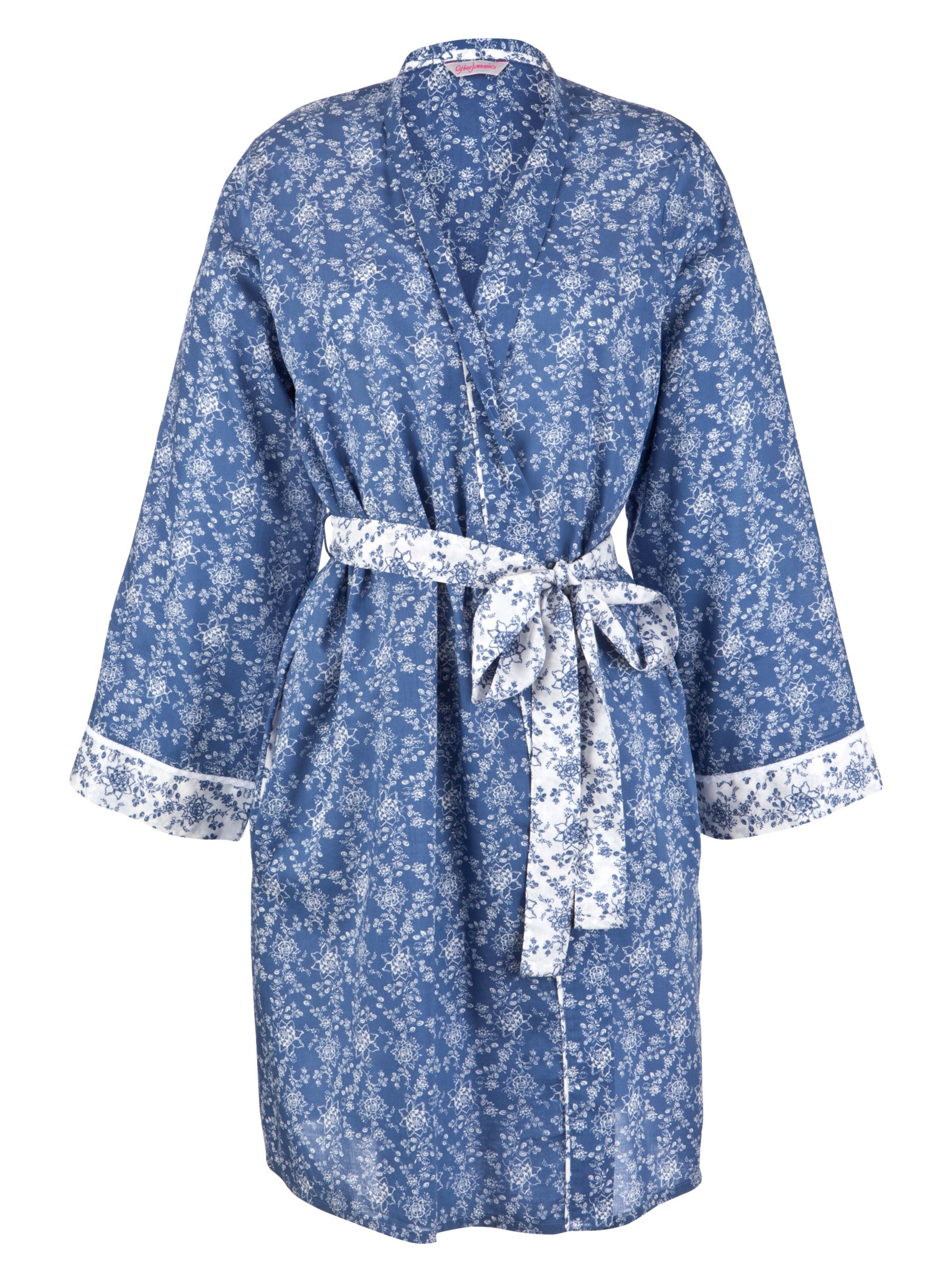Cyberjammies China Blue Wrap, Blue/White