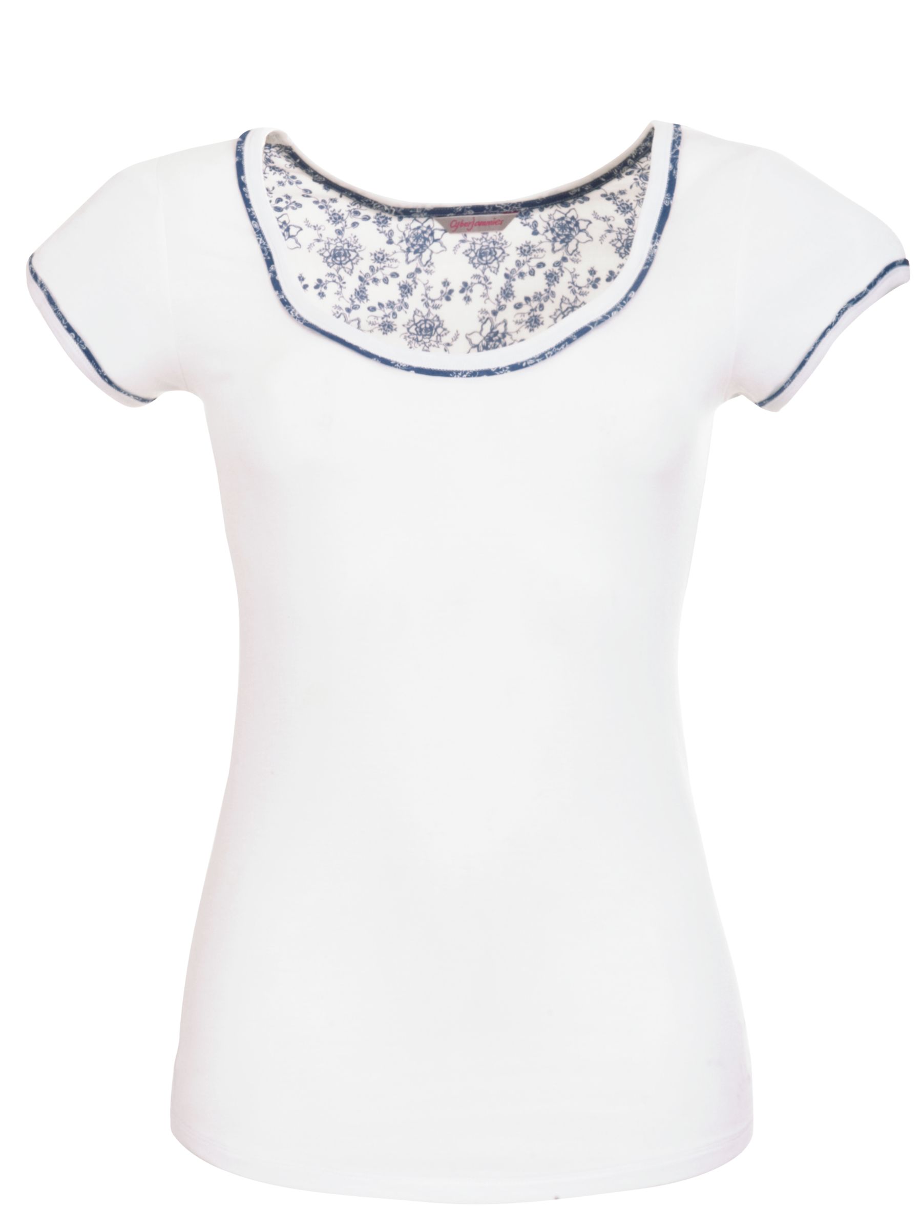 Cyberjammies China Blue Vest, White