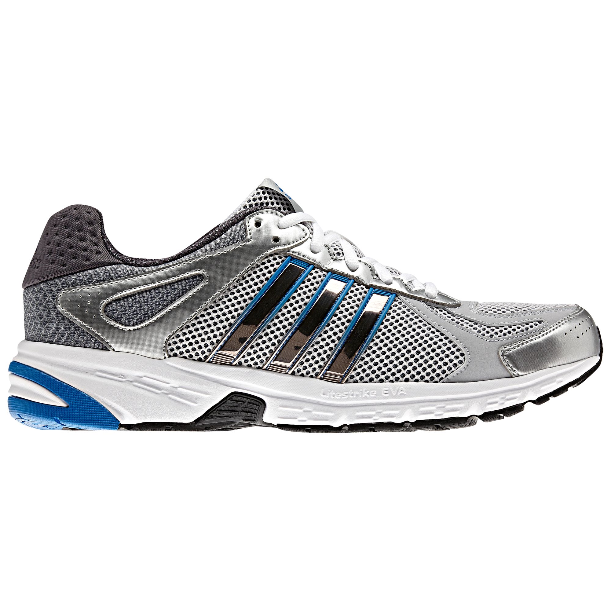 Adidas Duramo 5 Men's Running Shoes, Silver/Blue
