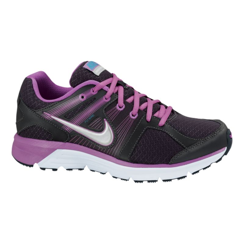 Nike Anodyne DS Women's Running Shoes, Black/Purple