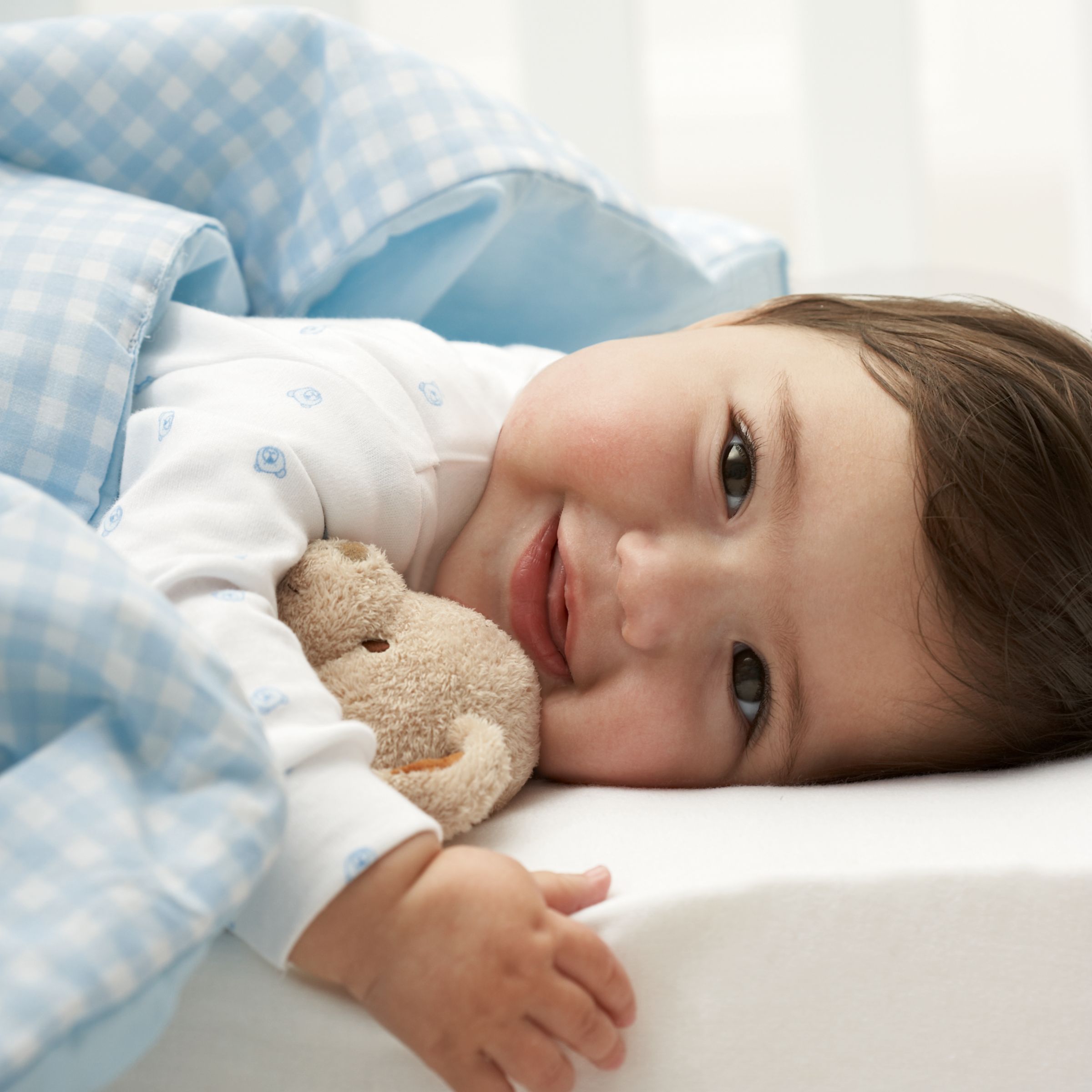 Baby in bed