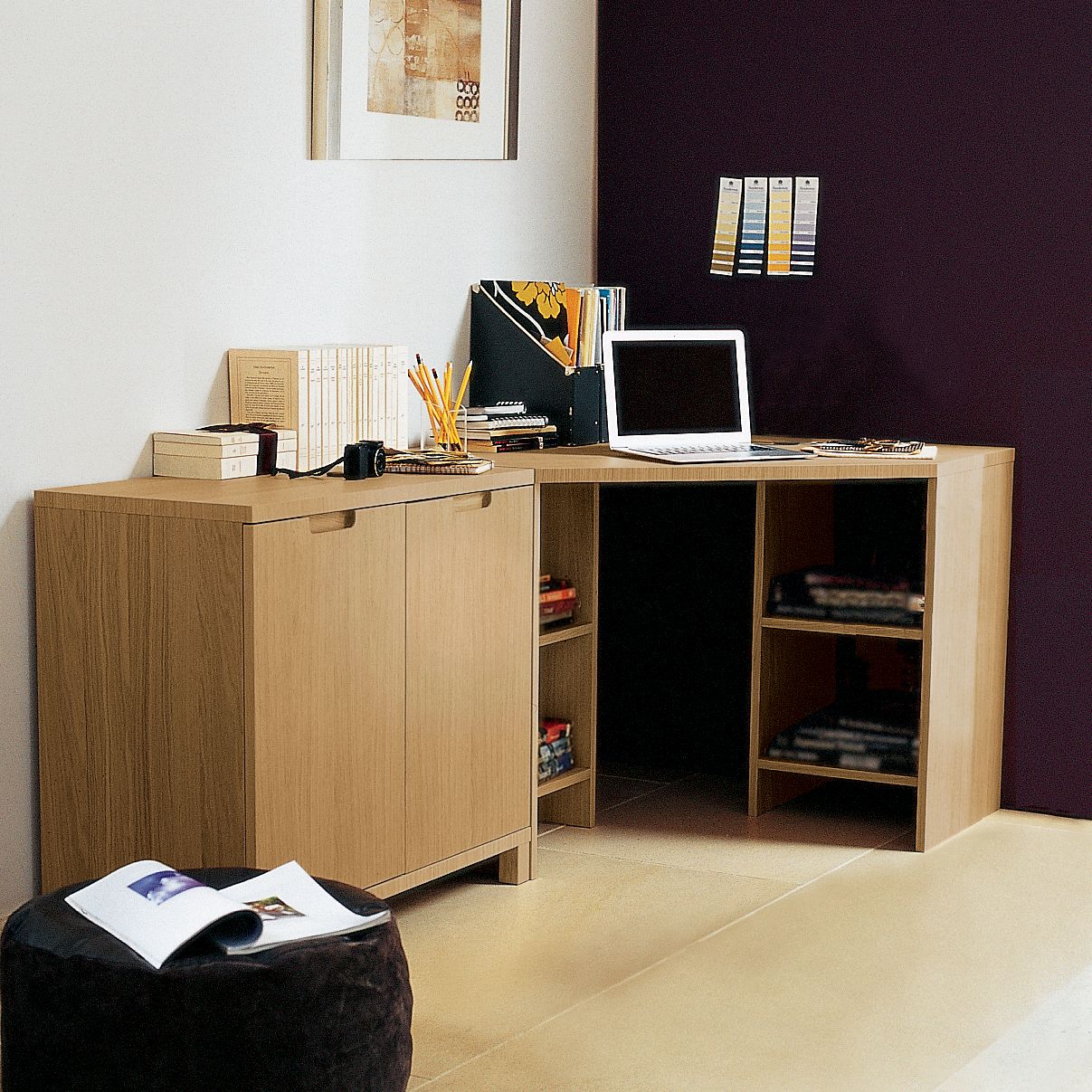John Lewis Abacus Office Furniture, Oak