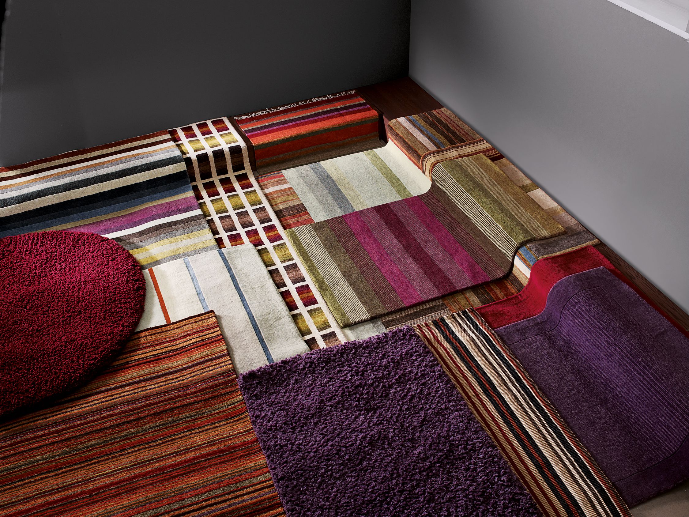 John Lewis Caracal Rugs, Multi at John Lewis