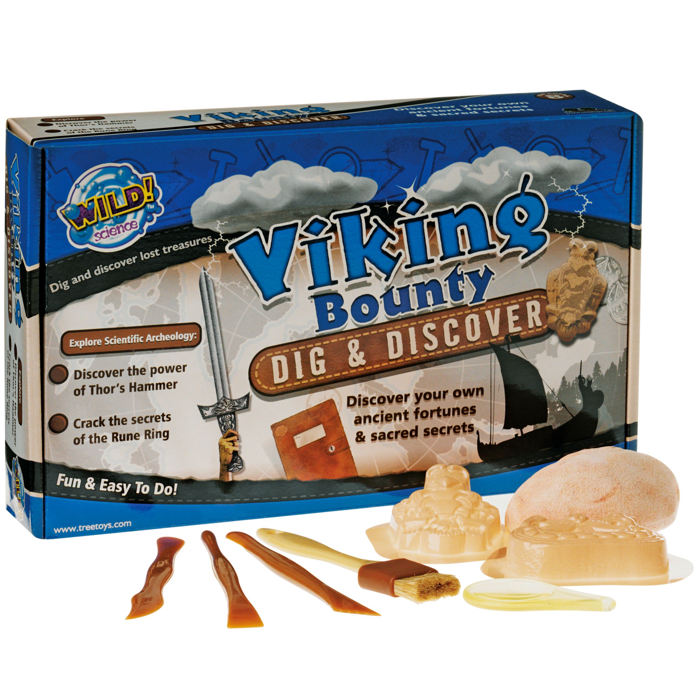 Wild Science Viking Bounty Dig & Discover Kit