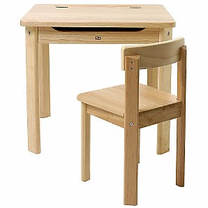 John Lewis Wooden Desk and Chair