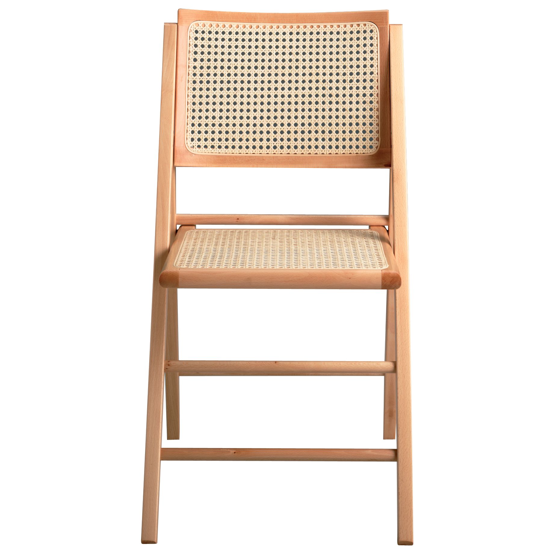 John Lewis Palio Folding Chair, Natural
