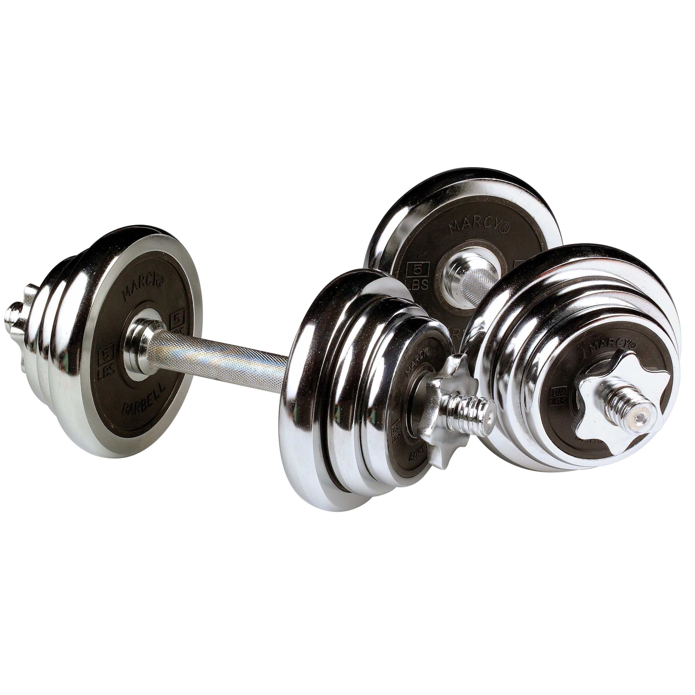 Marcy Chrome Dumbbell Set 20kg