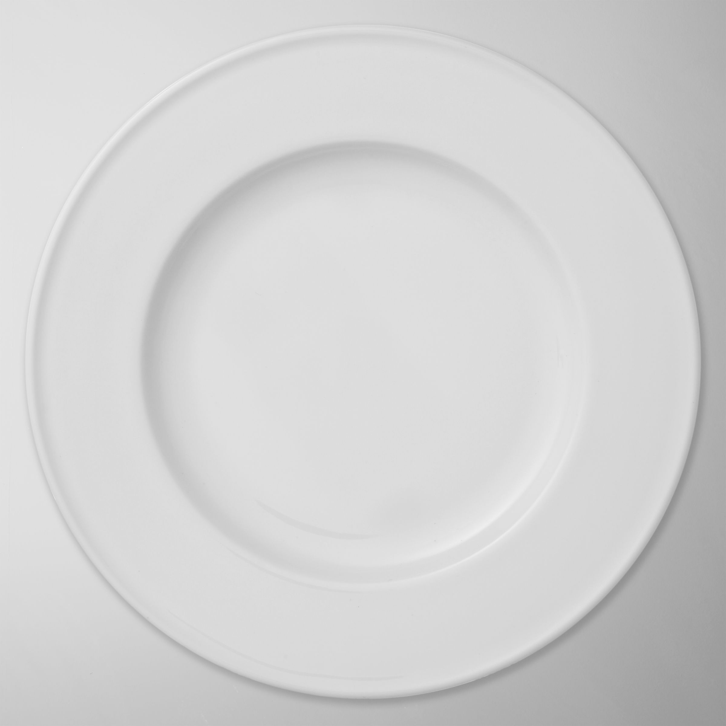 White Bone China Plates