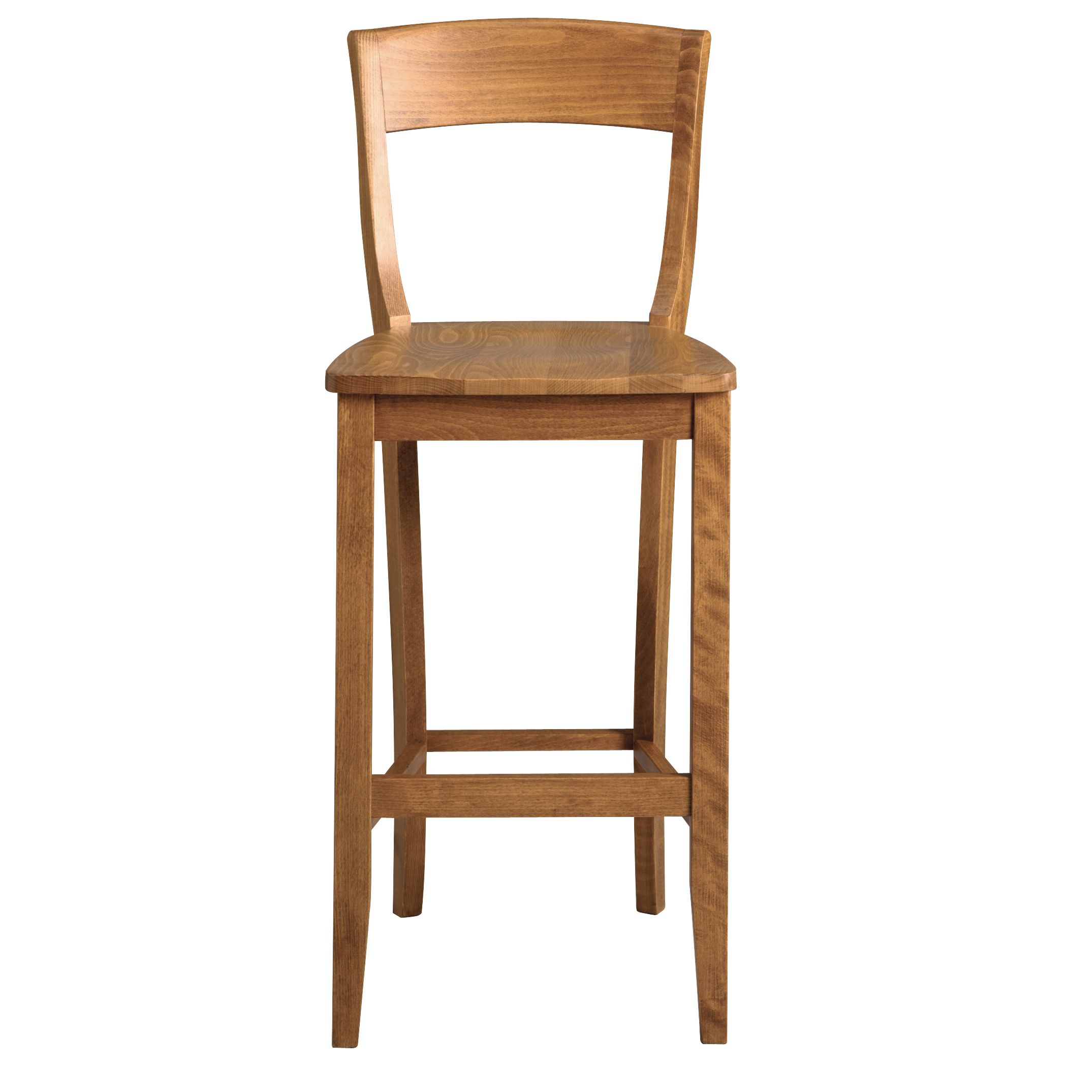 Piran Bar Chair, Chestnut Stain