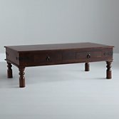 John Lewis Maharani Coffee Table with Drawers, width 135cm