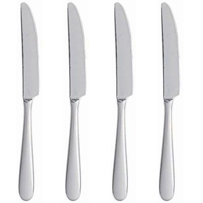 John Lewis Outline Dessert Knives, Stainless