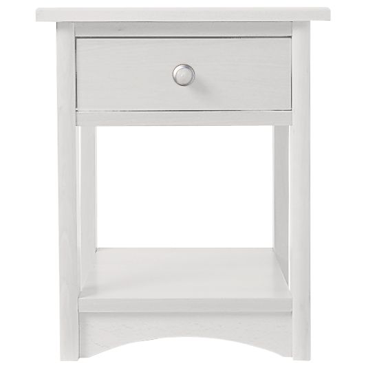 John Lewis Broadway Bedside Cabinet, White