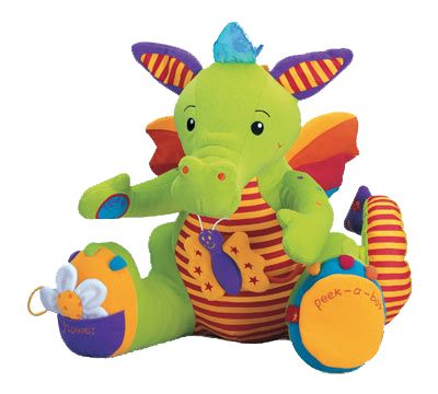 Unbranded Sneezy the Activity Dragon- Tolo