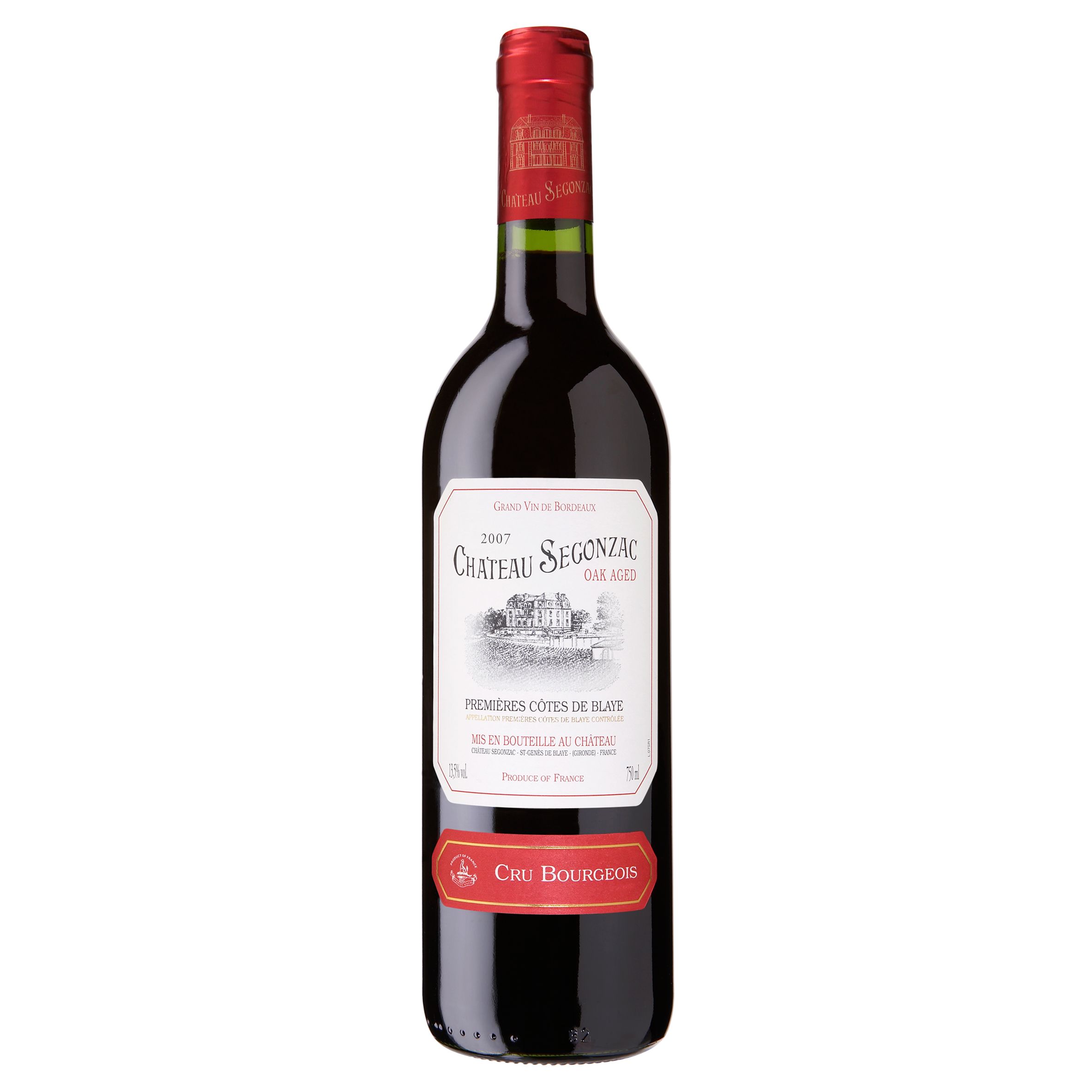 Château Segonzac 2009 Cru Bourgeois Premières Côtes de Blaye, Bordeaux, France