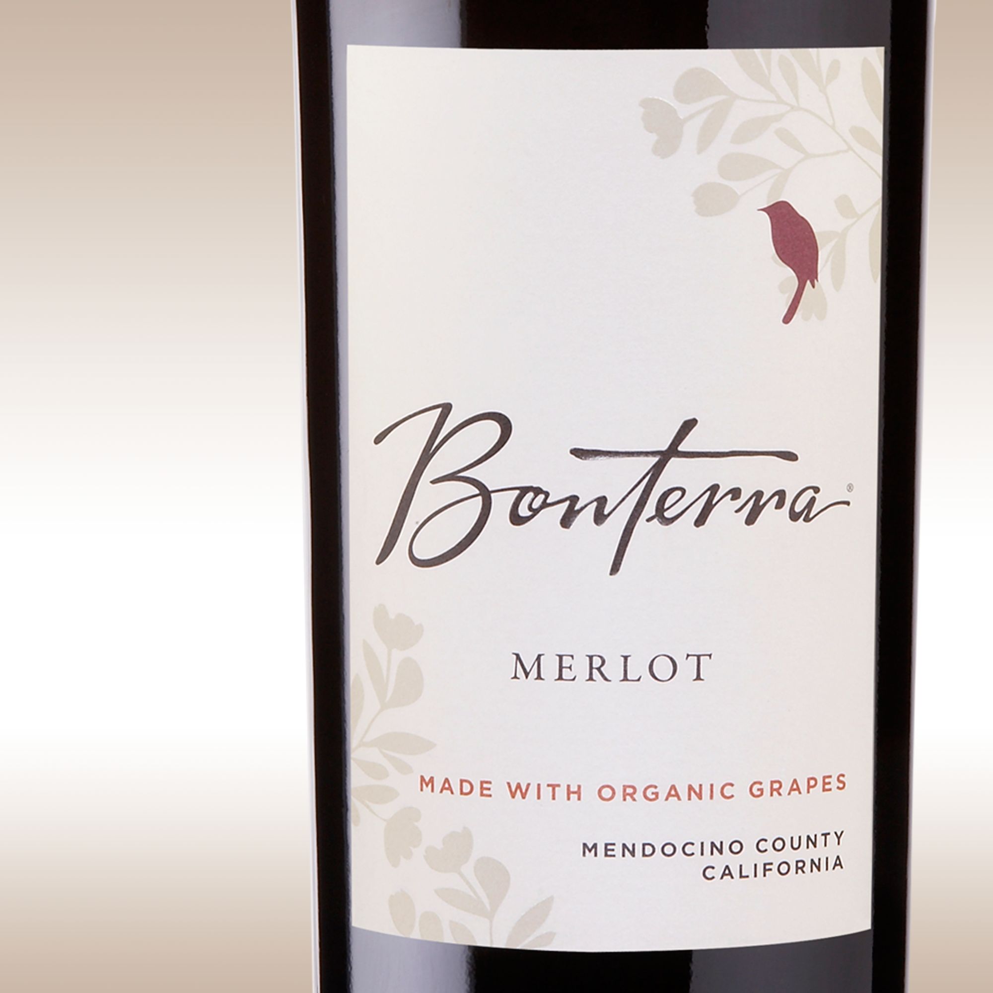 Unbranded Bonterra Merlot 2005/06 Mendocino County, California, USA