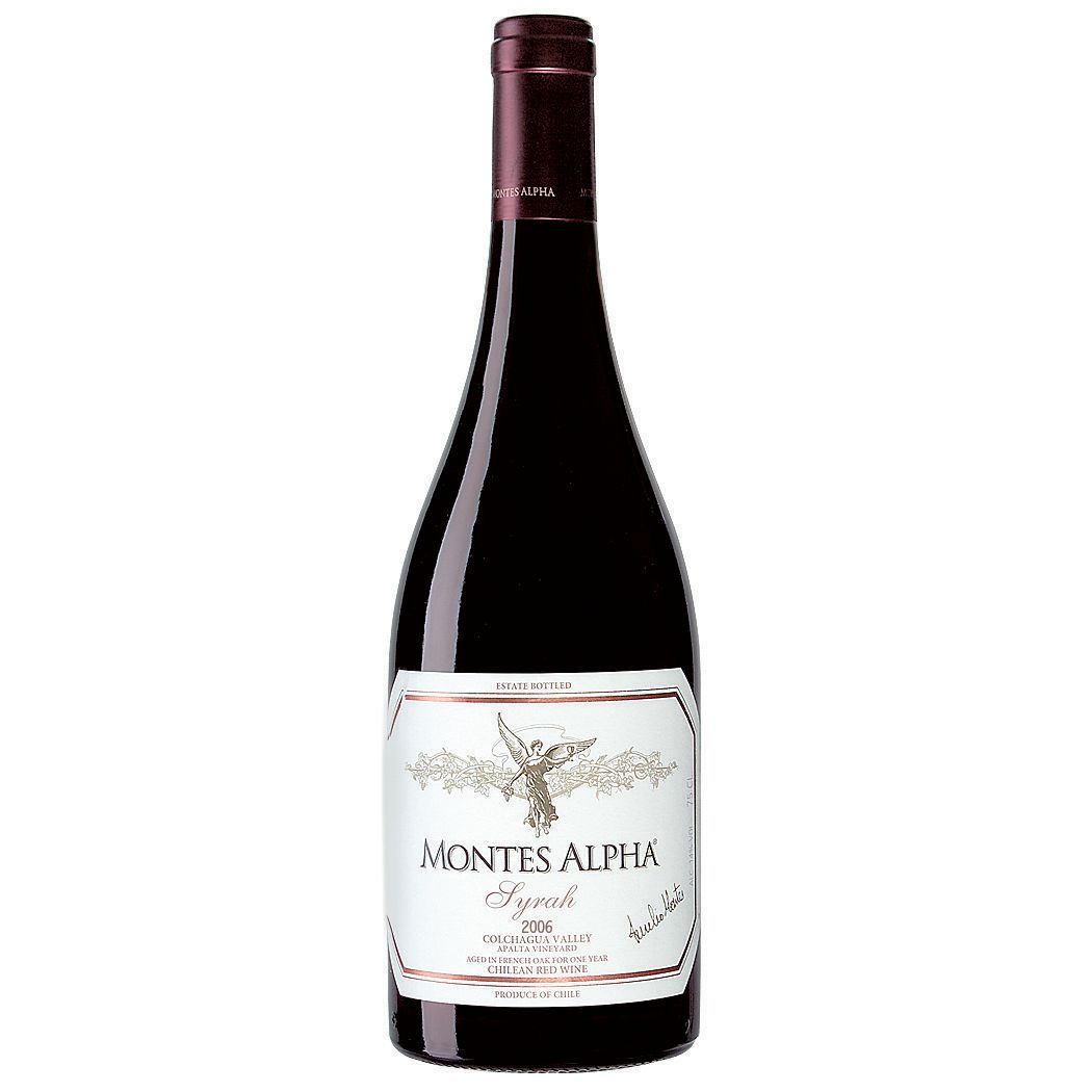 Montes Alpha Syrah 2006 Apalta Vineyard, Colchagua Valley, Chile