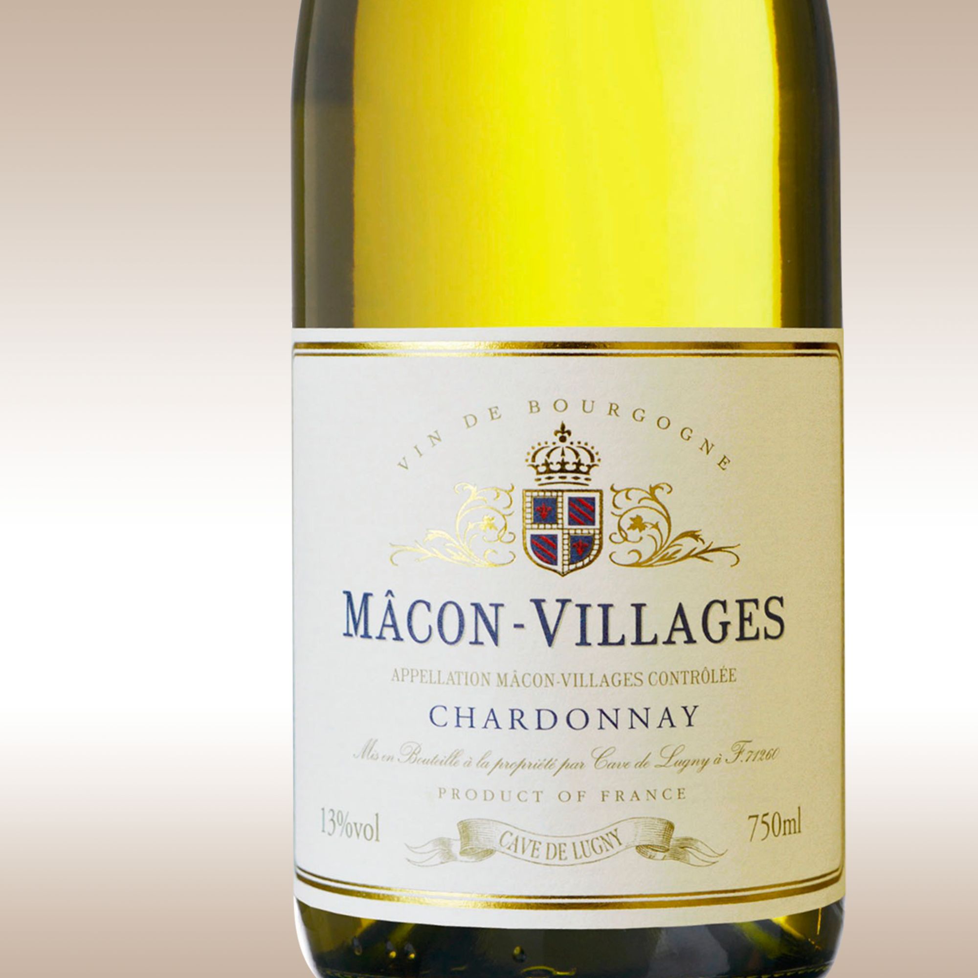 Cave de Lugny Chardonnay 2010 Mâcon-Villages, Burgundy, France