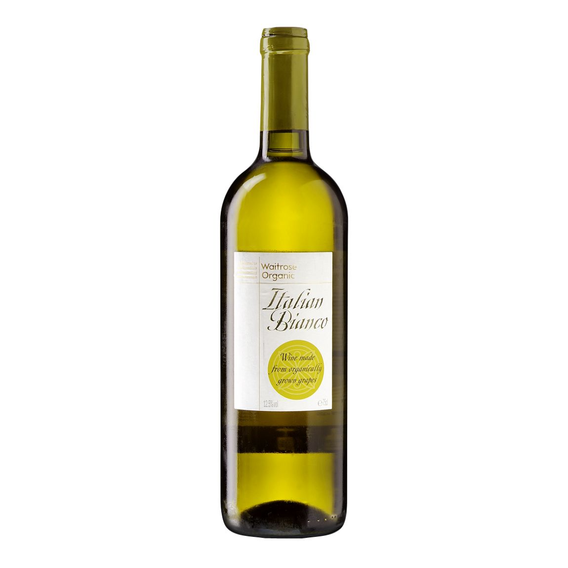 Unbranded Waitrose Italian Organic Bianco Moncaro 2007 Marche, Italy