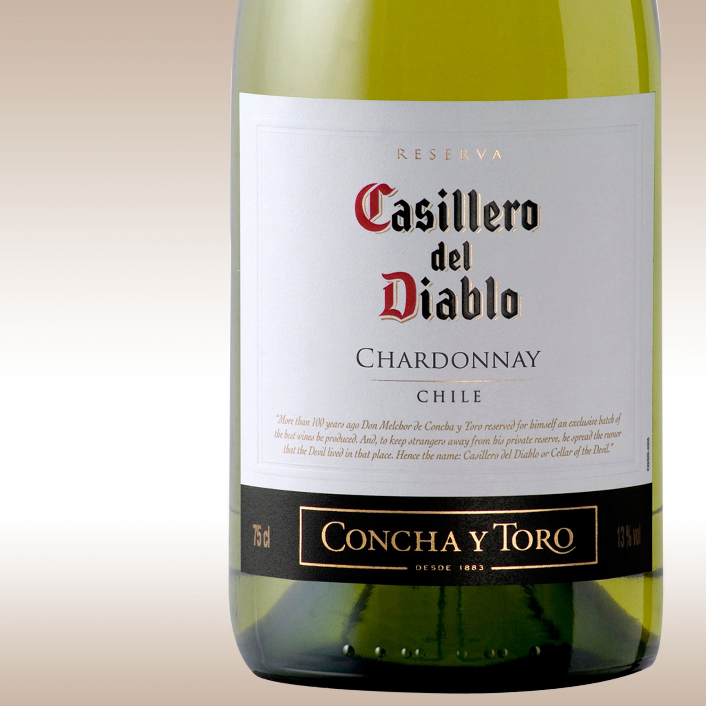 Unbranded Casillero del Diablo Chardonnay 2007 Casablanca Valley, Chile