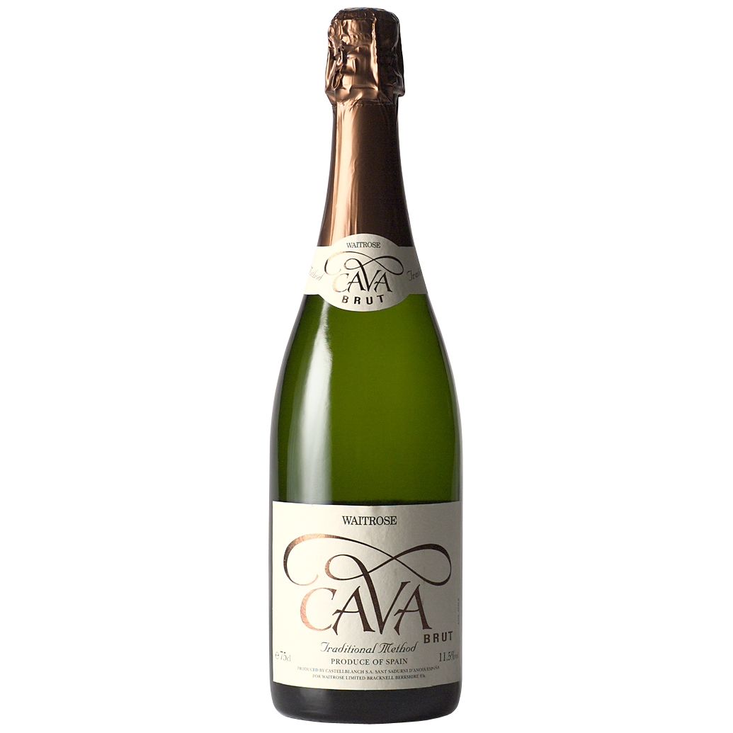 Waitrose Cava Brut NV Spain, Sparkling Wine