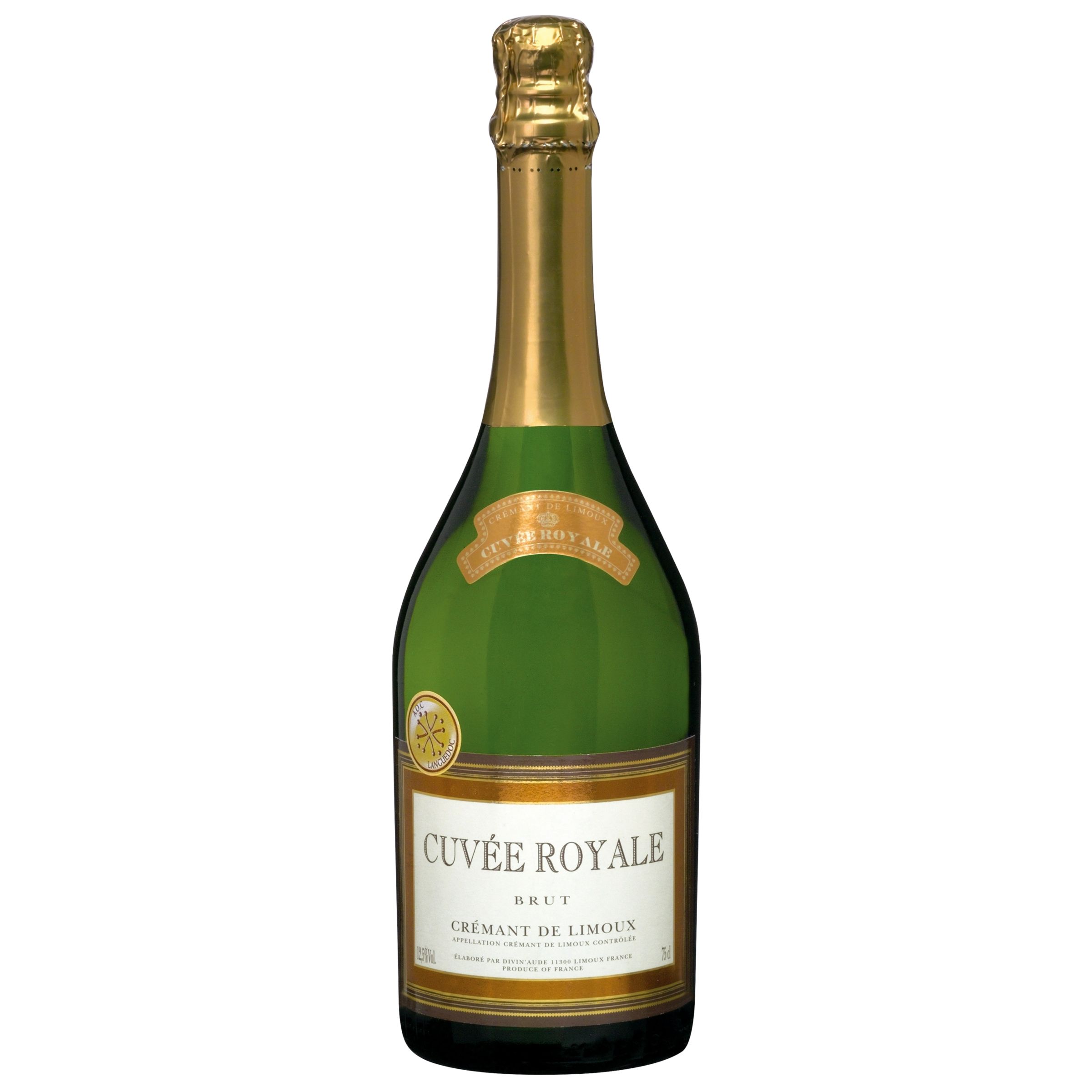 Unbranded Cuvandeacute;e Royale Crandeacute;mant de Limoux NV Brut, South of France, Sparkling Wine