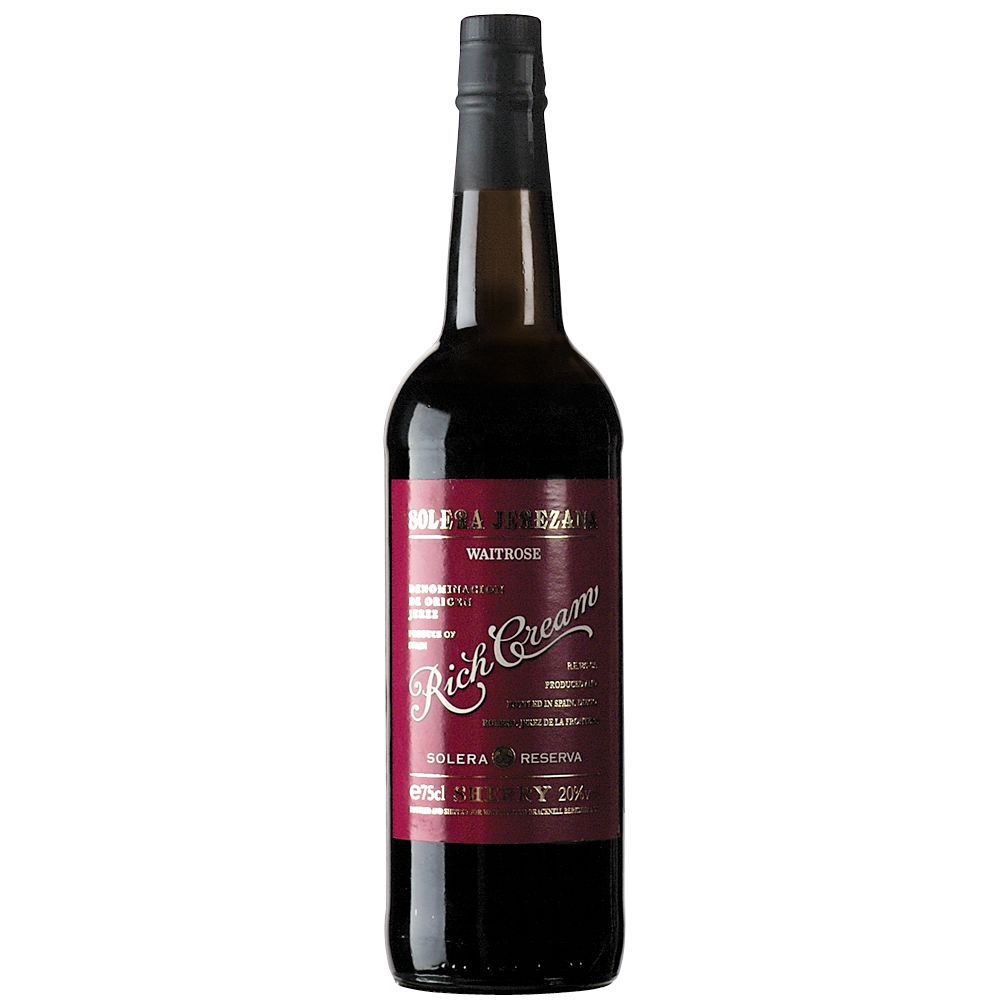 Waitrose Solera Jerezana Rich Cream Sherry
