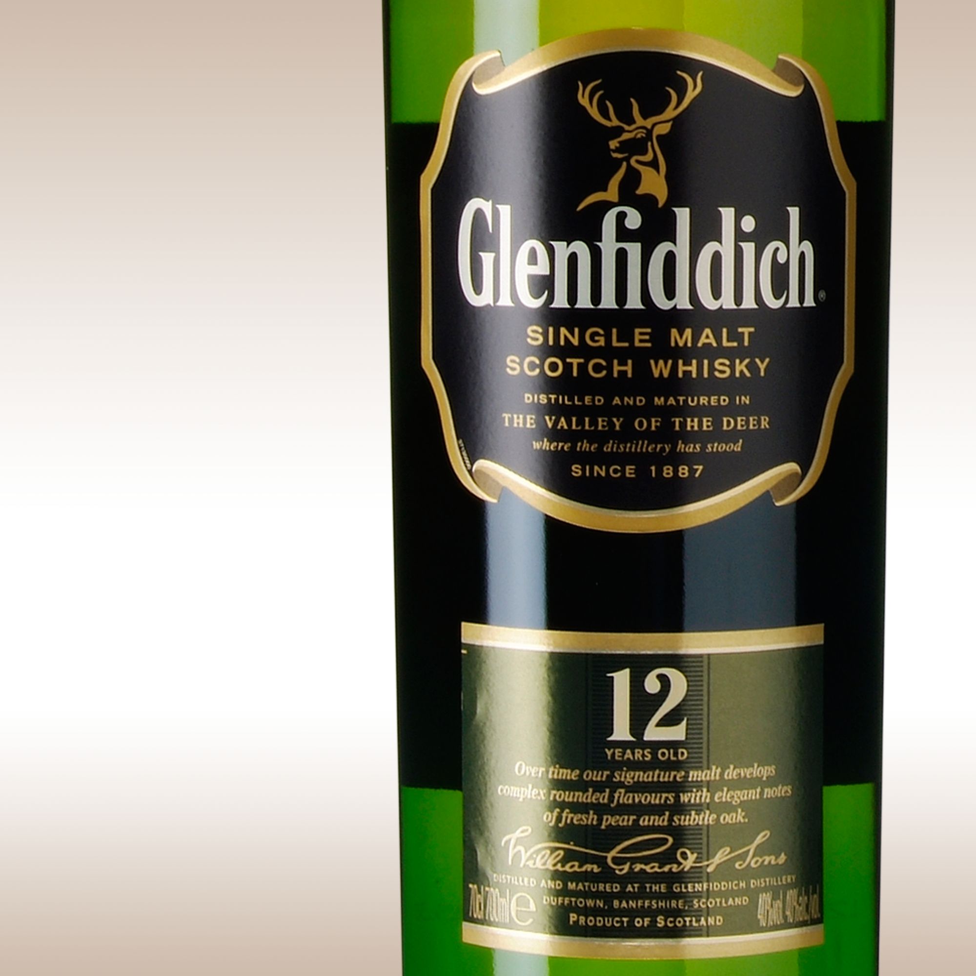 Glenfiddich 12 Year Old Speyside Malt Whisky