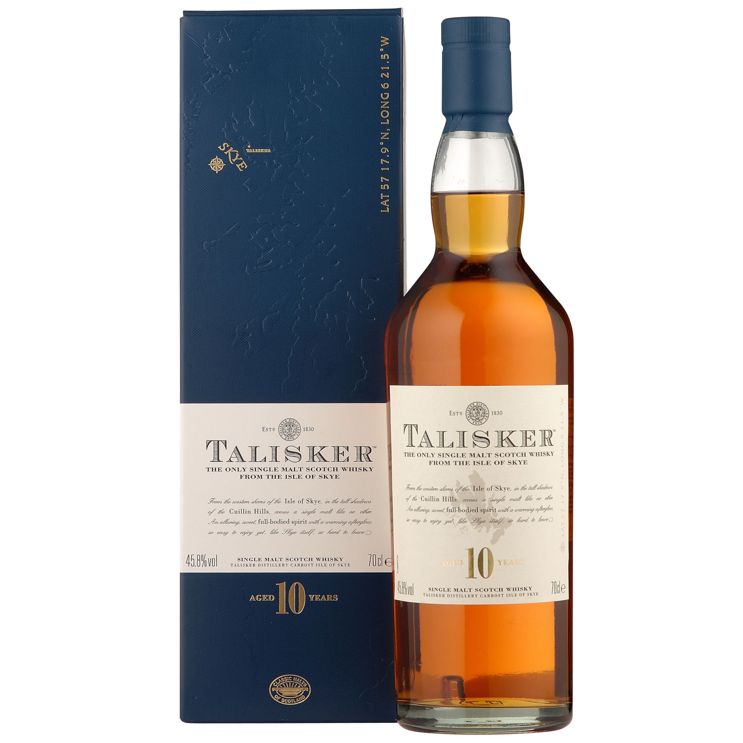 Talisker 10-Year-Old Skye Malt Whisky at John Lewis