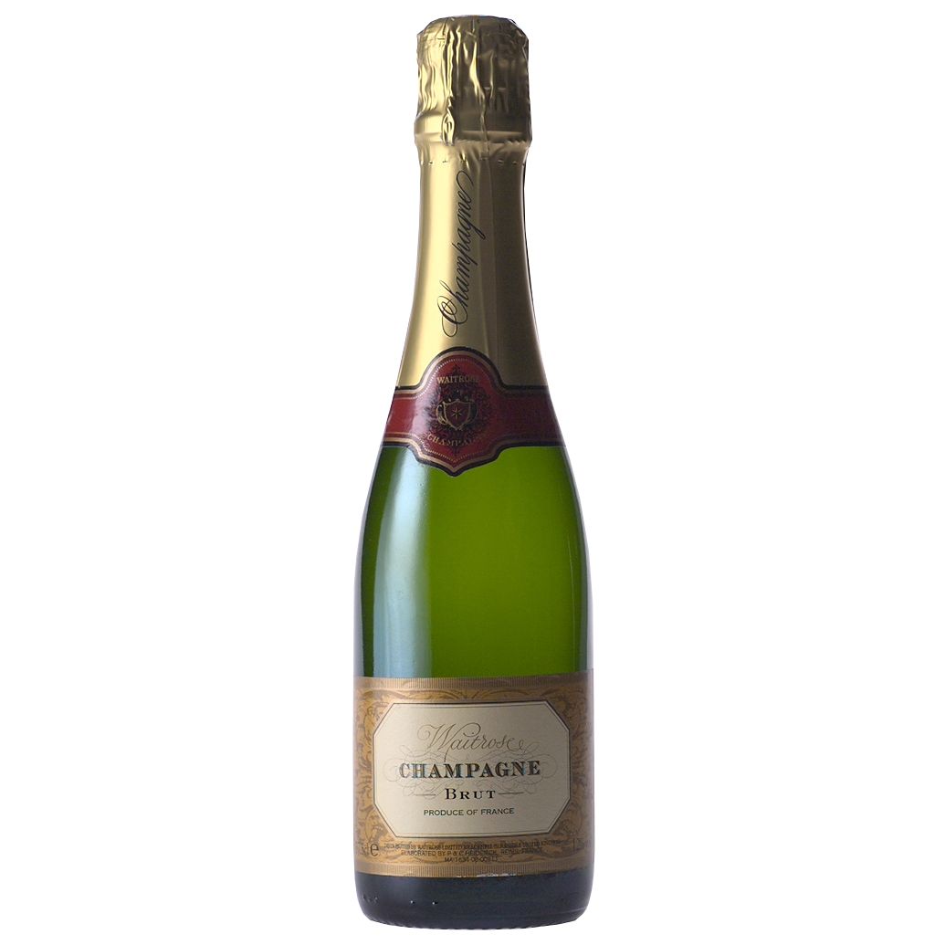 Waitrose Brut Non Vintage Champagne, France, 37.5cl (half bottle)