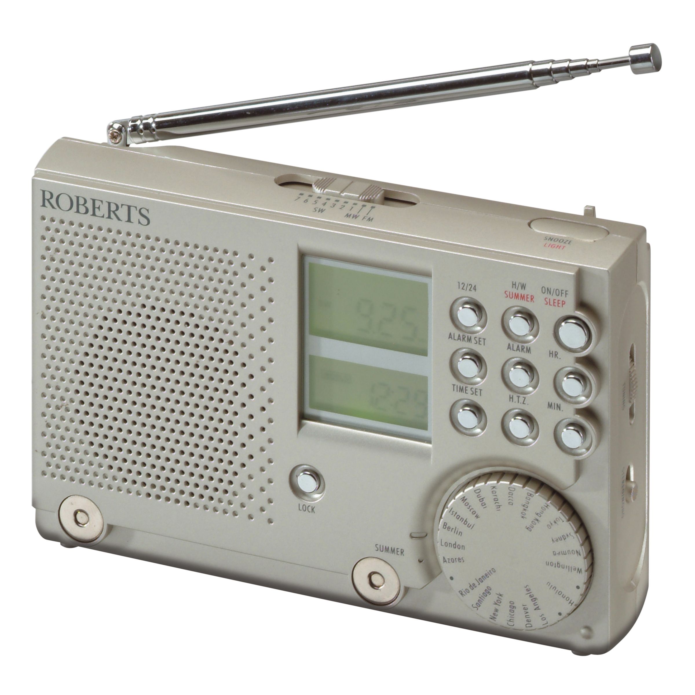 Roberts R9968 PLL World Clock Radio