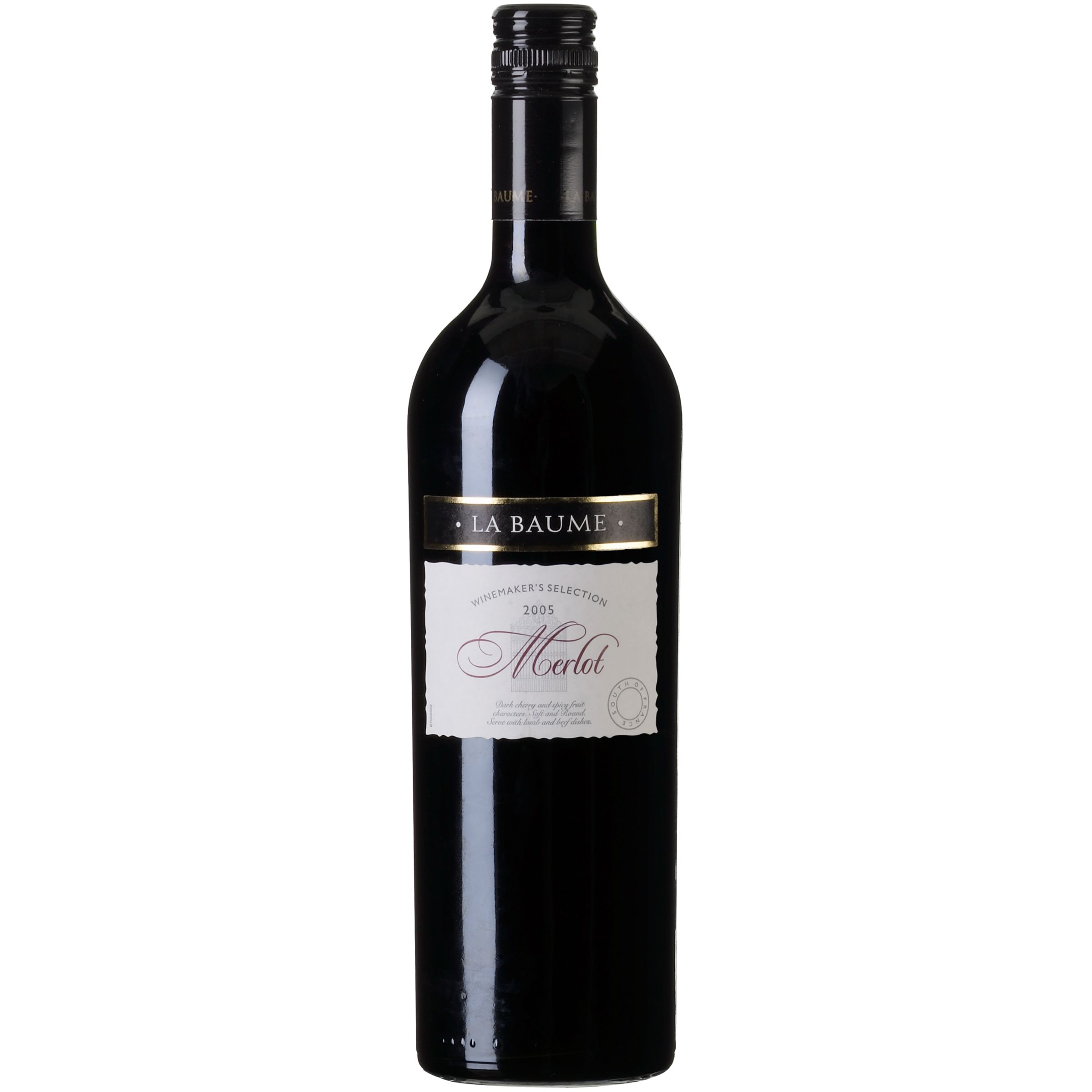 La Baume Merlot 2007 Vin de Pays d`c, South of France