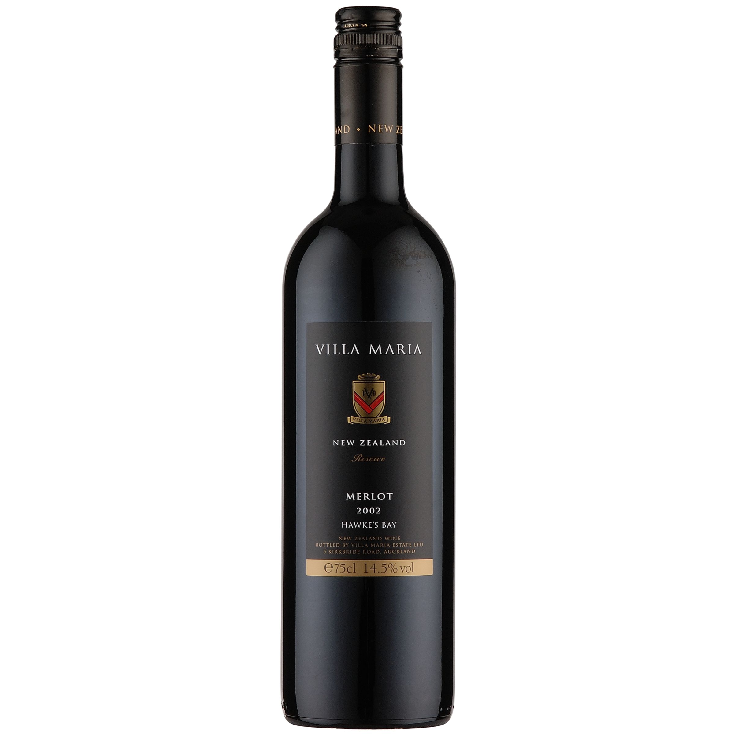Villa Maria Reserve Merlot 2005 Hawkes Bay, New Zealand