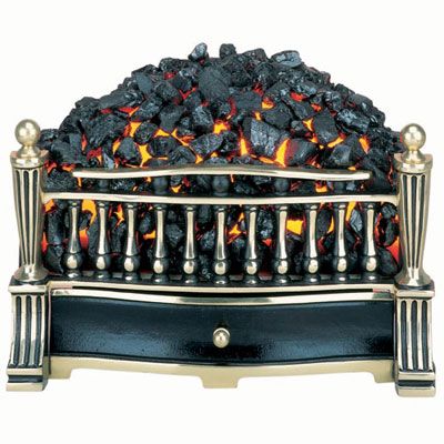 Burley FuelEffect Electric Fire Halstead 292 Brass