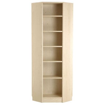 John Lewis Laya Tall Corner Unit, Birch