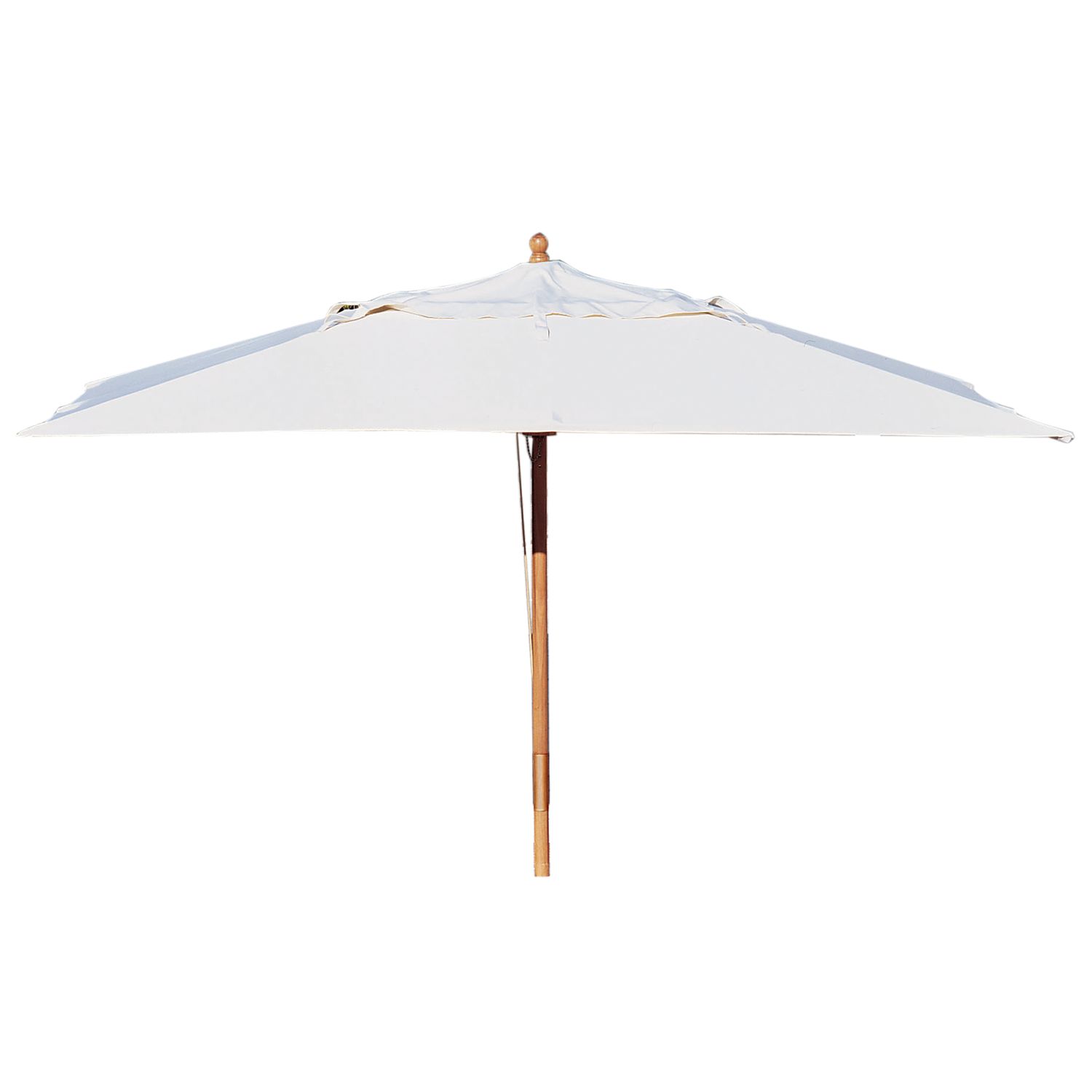 John Lewis Tilting Market Parasol, Natural