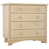 Sophia Chest of Drawers, Natural, width 90cm