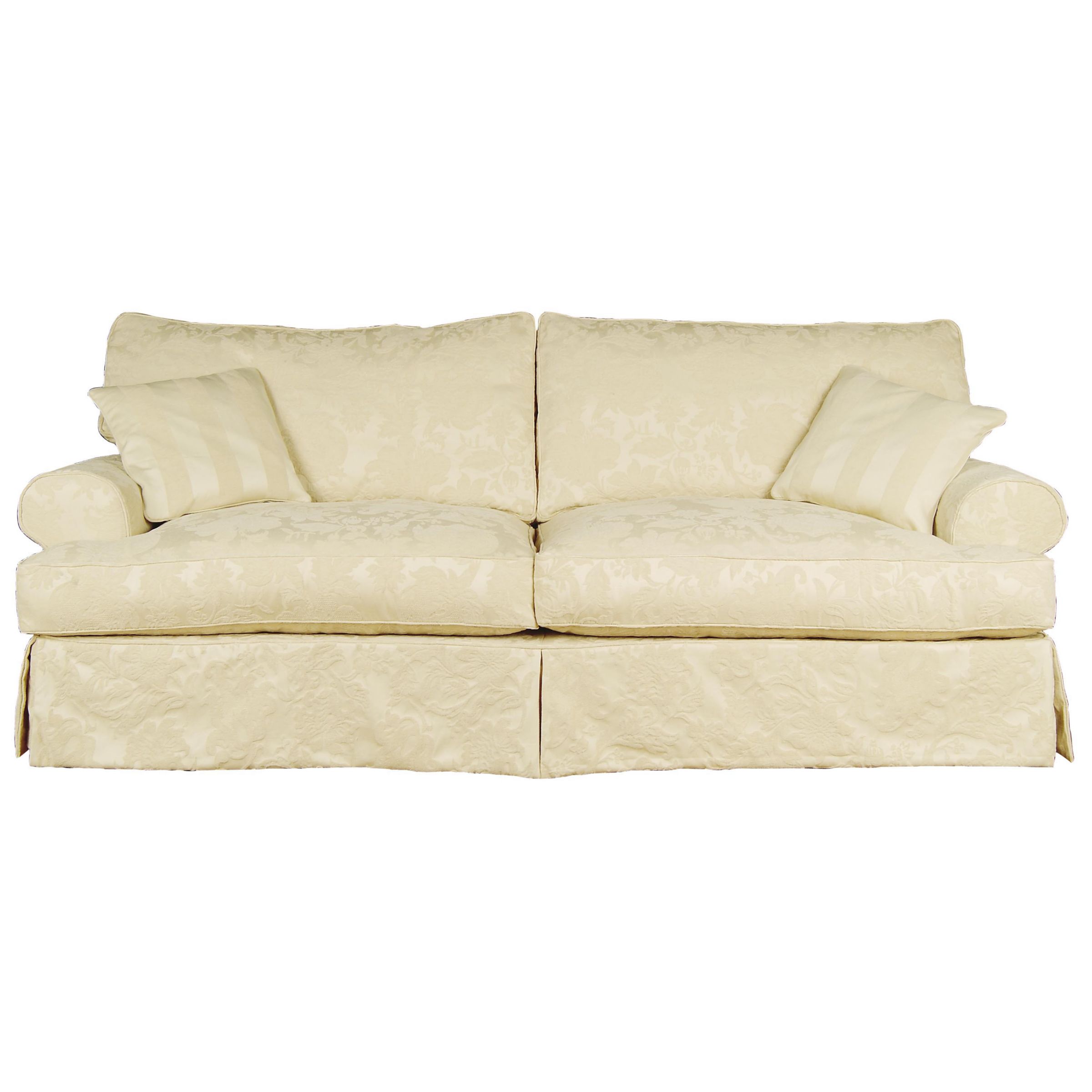 John Lewis Sorrento Grand Sofa, Biscuit