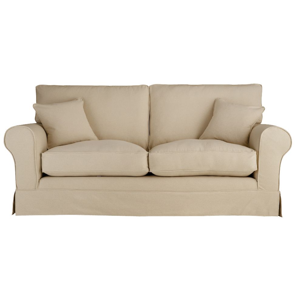 John Lewis Padstow Large Sofa, Cream