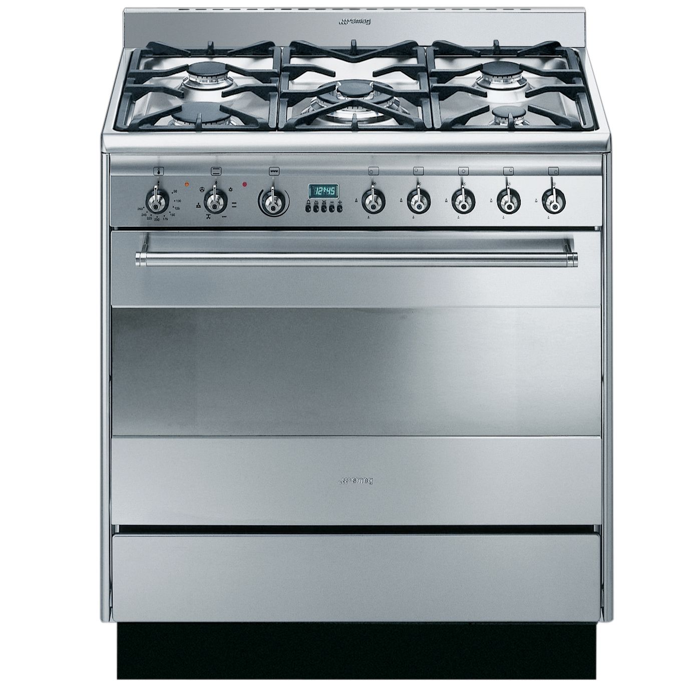 Smeg SUK81MFX, Dual Fuel Cooker, Stainless Steel at John Lewis