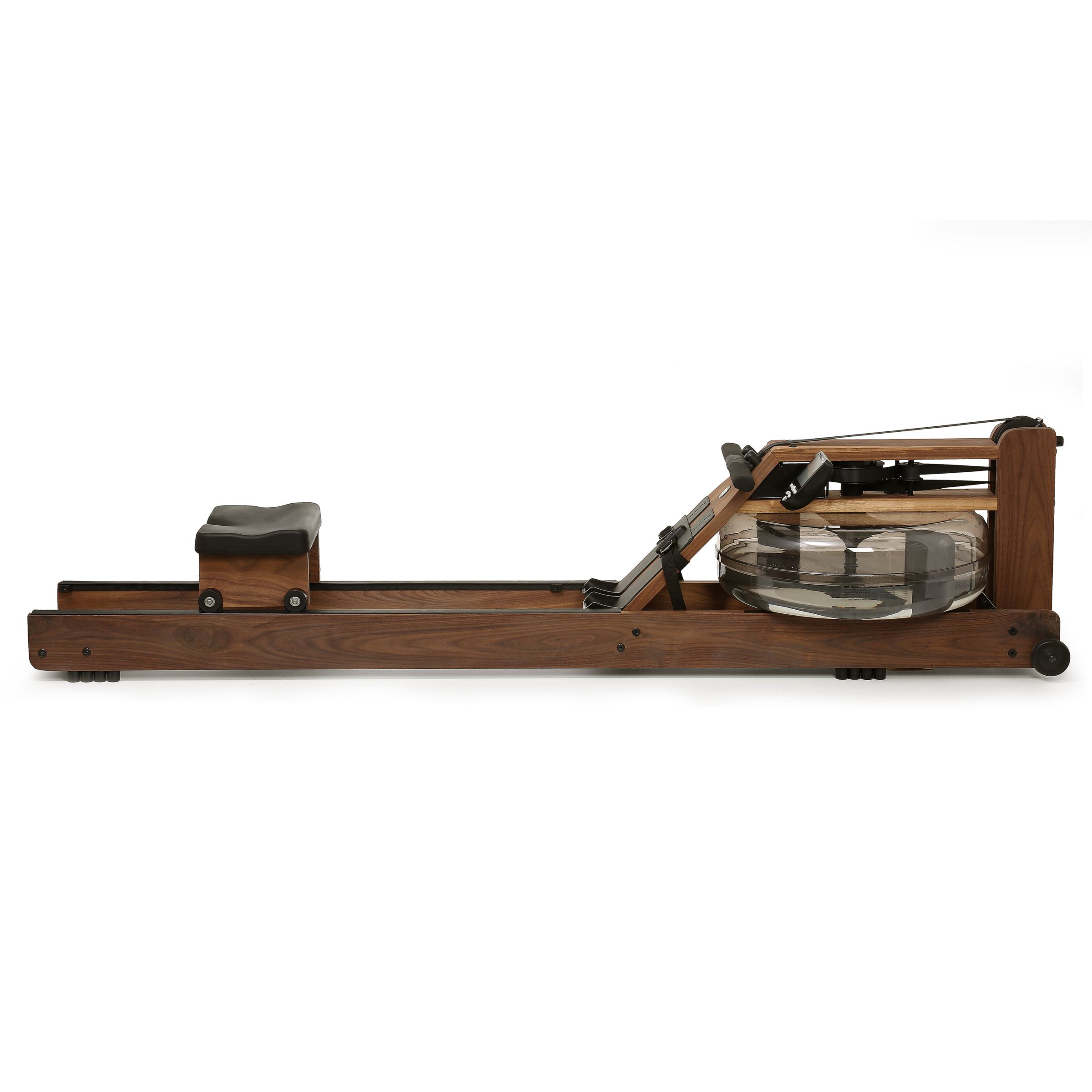 WaterRower Classic Rowing Machine with S4 Performance Monitor, American Black Walnut at JohnLewis
