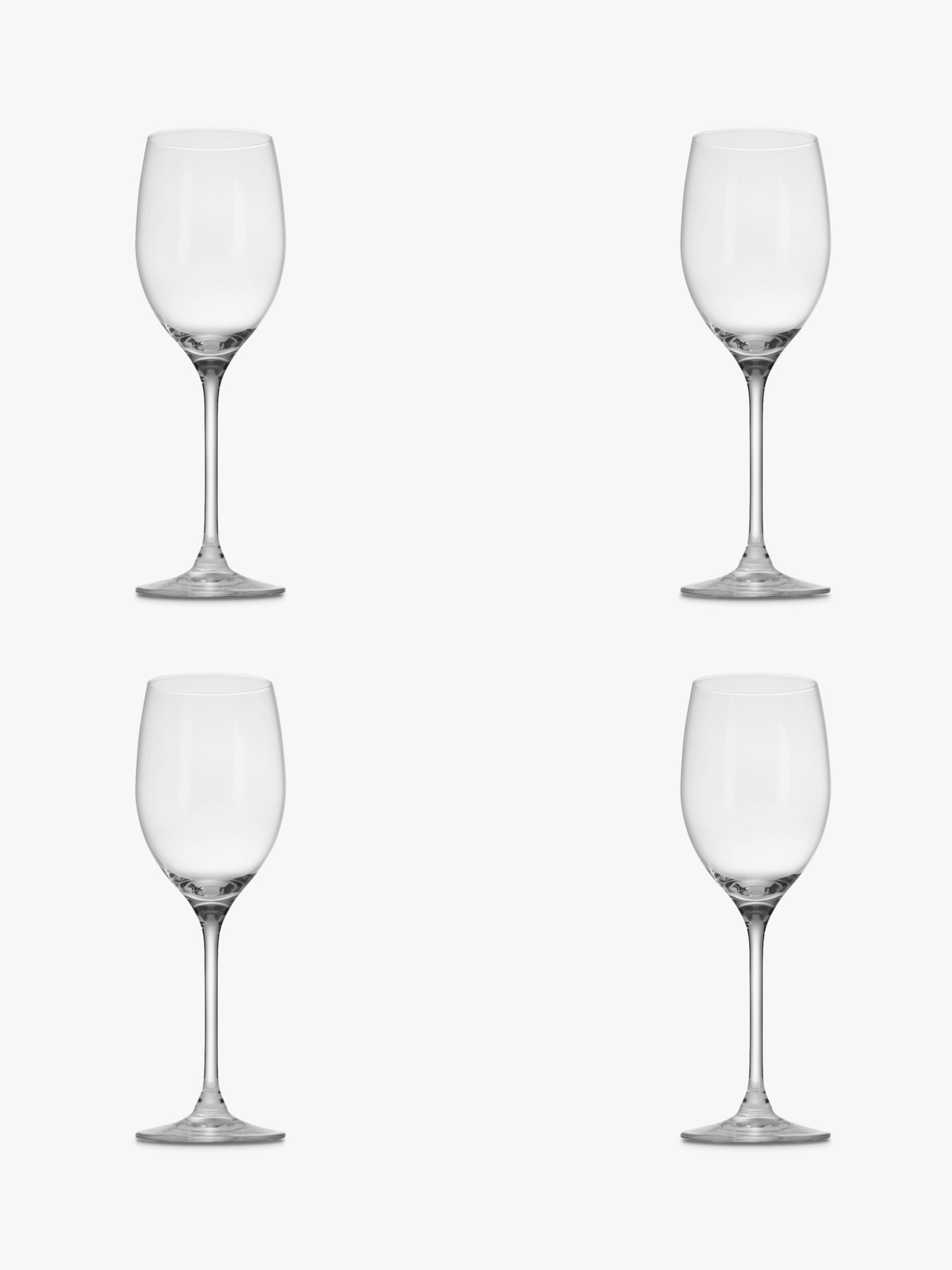 John Lewis Vino Wine Glasses, Small, Box of 4