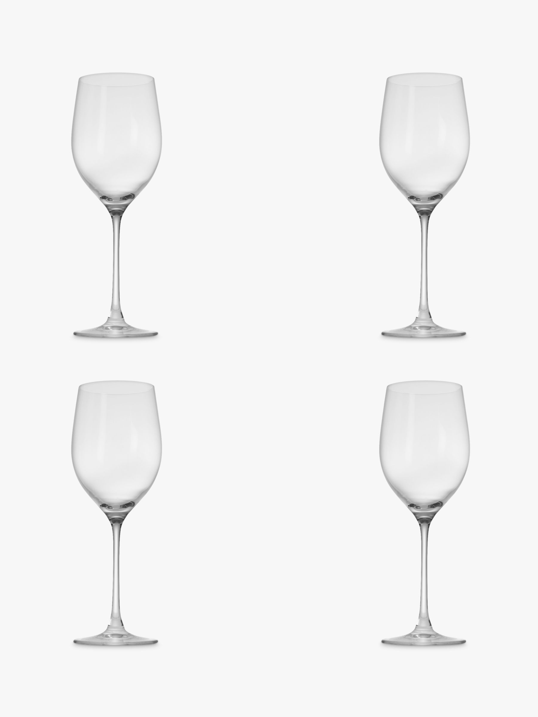 Vino Wine Glasses, Large, Box of 4