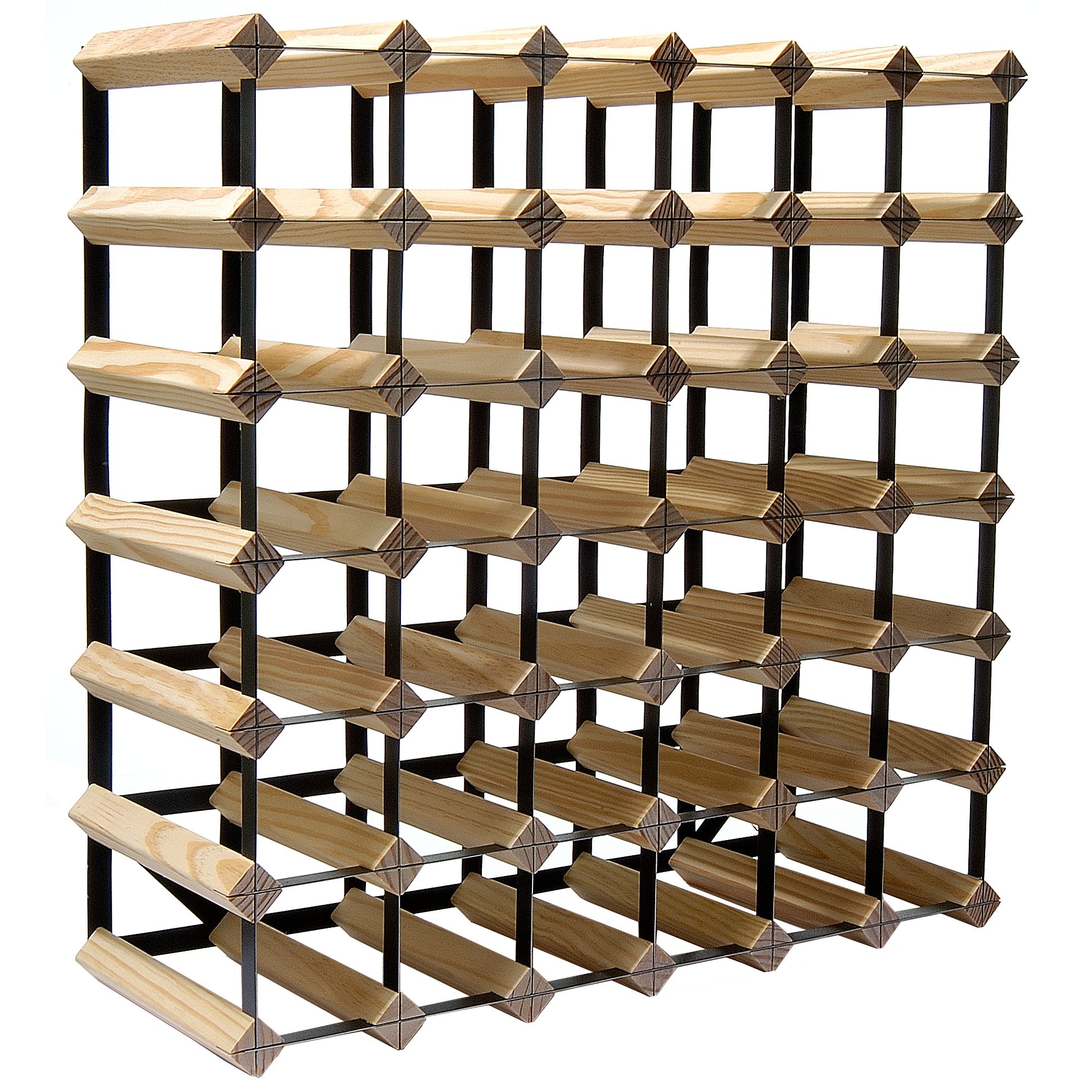 John Lewis Assembled Wine Rack, 42 Bottles