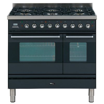 Britannia Range Cooker, Graphite/Chrome, SI-9T6-L-G at JohnLewis