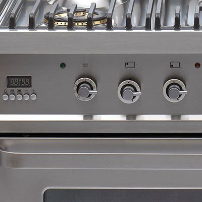 Britannia Range Cooker, Stainless Steel, SI-10T6-T-S at JohnLewis