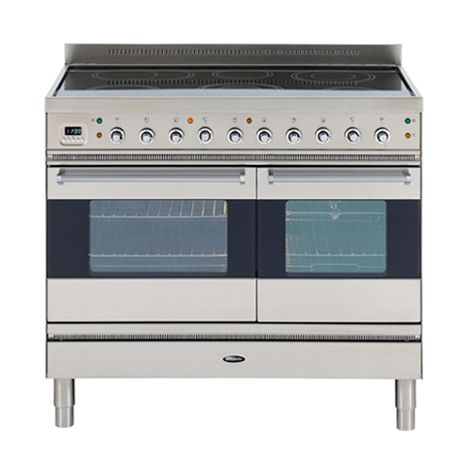 Britannia Range Cooker, Stainless Steel/Chrome, SI-E10T-L-S at John Lewis