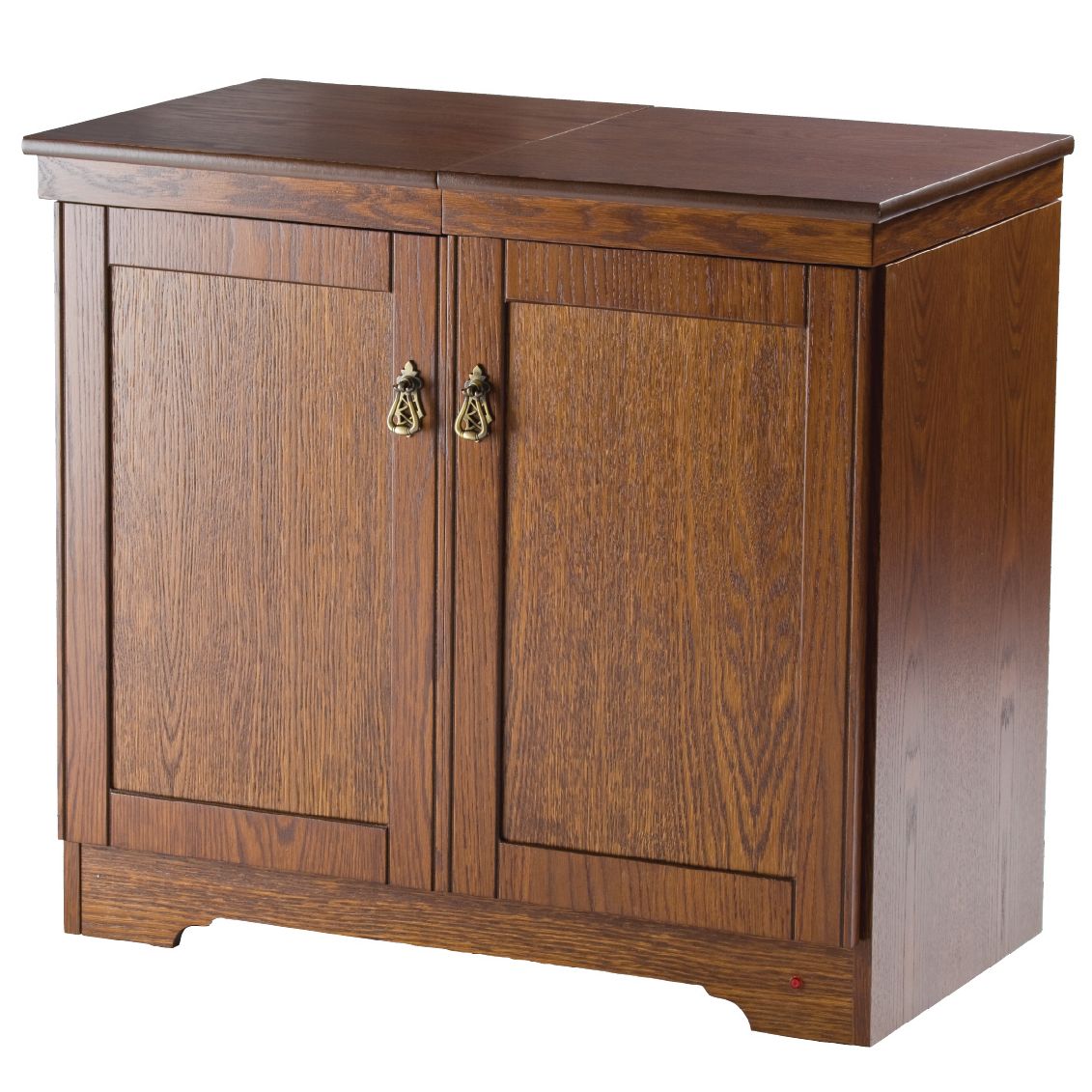 Hostess Trolley, HL6242AO, Antiqued Oak at John Lewis